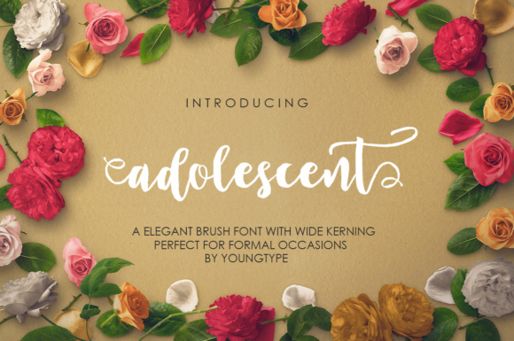 Adolescent: A Script Font for Impactful Design
