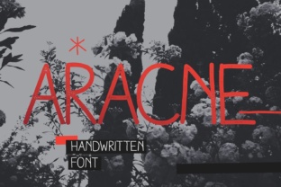 Aracne: A Lively Script Handwritten Font for Makers