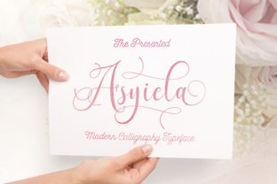 Asyiela: A Modern Script Font for Digital Branding