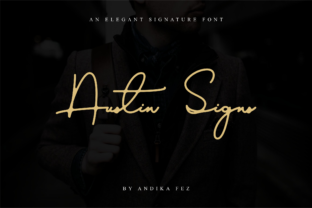 Austin Signs: A Premium Script Font for Scroll-Stopping Brand Content
