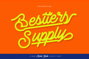 Bestters Supply: A Retro Script Font That Delivers Personality at a Glance
