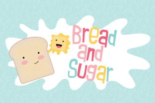 Bread and Sugar: A Warm, Whimsical Sans Serif Font for Small Business Branding