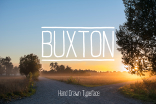 Buxton Font: Clean, Modern Handwritten Type for Small Business Branding