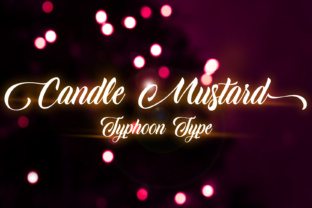 Candle Mustard Font Review