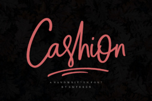 Cashion: A Handwritten Font That Feels Human on Screen