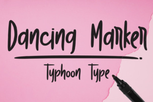 Dancing Marker Font Review
