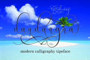 Dandangna: A Stylish Script Font for Campaign Headlines That Land