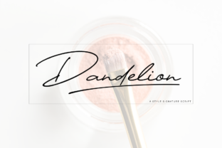 Dandelion Font: Vibrant Script for Editorial Design
