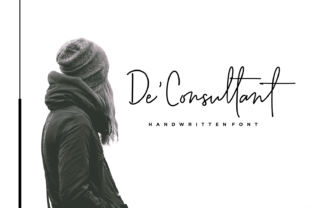 De Consultant: A Script Font That Feels Like a Thoughtful Conversation
