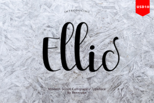 Ellic: A Modern Script Font for Editorial Design