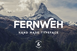Fernweh: A Hand-Drawn Sans Serif for Editorial Soul