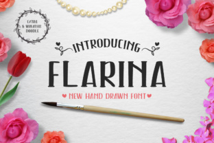 Flarina: A Gorgeous Handwritten Font for Crafters