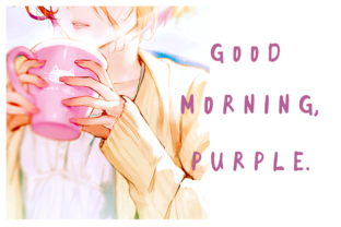 Good Morning Purple Font Review