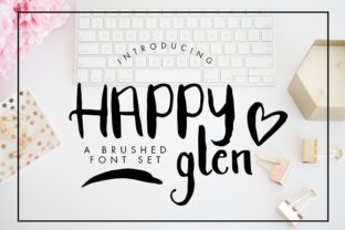 Happyglen Font: A Handwritten Touch