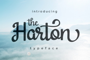 Harton: A Script Font That Feels Like a Thoughtful Pause