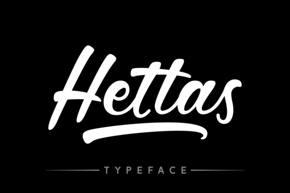 Hettas Font: Retro Style for Crafters