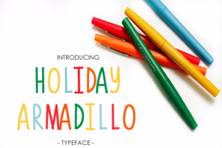 Holiday Armadillo: A Bold Choice