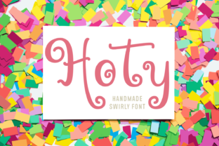 Hoty: A Charming, Elegant Script Font for Modern Brand Identity