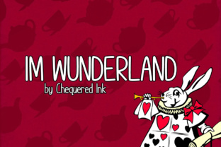 Im Wunderland: A Playful Handwritten Font for Makers