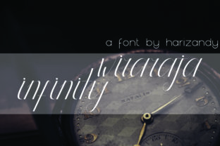 Infinity Wiraraja: A Romantic Script Font That Cuts Through the Feed