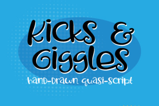 Kicks and Giggles: A Playful Yet Polished Sans Serif Font for Small Business Branding