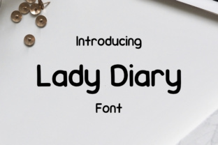 Lady Diary Font for Web Design