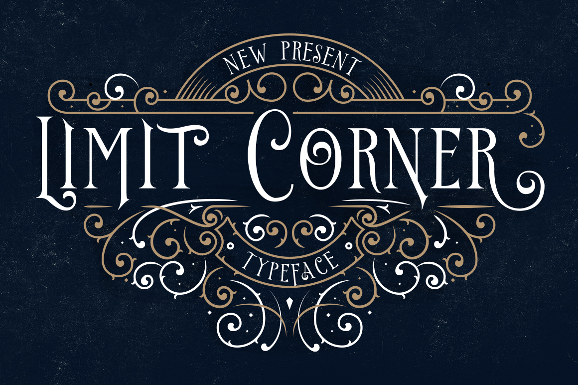 Limit Corner: A Vintage-Inspired Serif Font for Handmade Charm