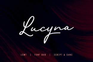 Lucyna: A Handwritten Font for Creative Makers