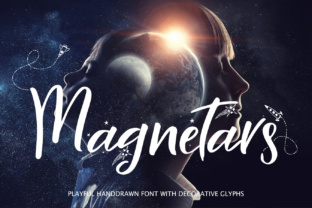 Magnetars Font: Bold & Painterly