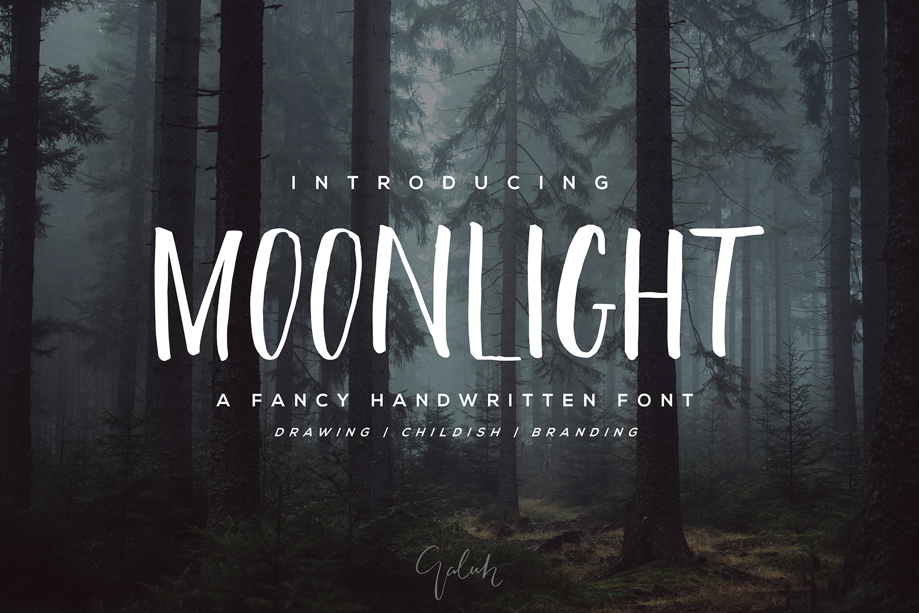 Moonlight: A Script Handwritten Font That Earns Its Glow