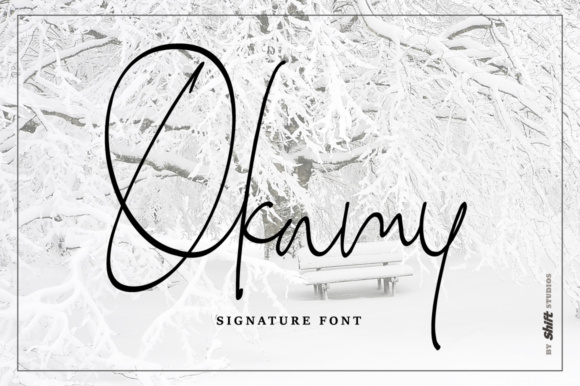 Okamy: A Stylish Font for Your Business