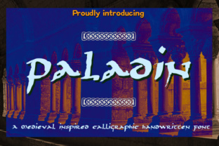 Paladin: A Medieval Script Font