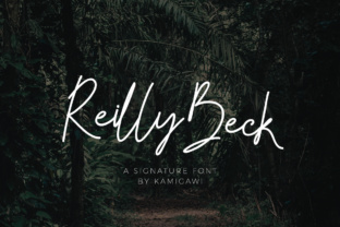 Reilly Beck: A Thoughtful Script Font for Editorial Warmth