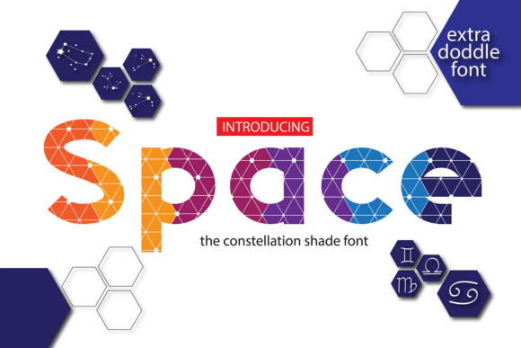 Space: A Bold, Decorative Font for Designers