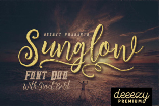 Sunglow: A Vintage Script Font That Adds Personality to Digital Layouts