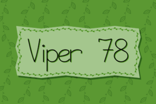 Viper 78: A Friendly Handwritten Font for Real Branding Work